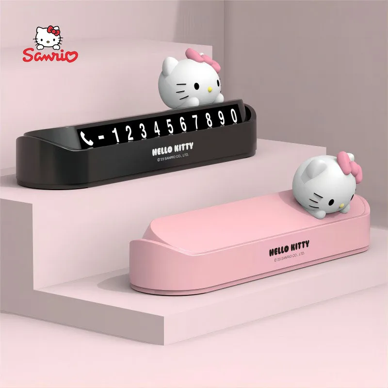 

Sanrio, Hello Kitty Melody Series мультяшный милый автомобиль, Временный телефон, автомобильный телефон