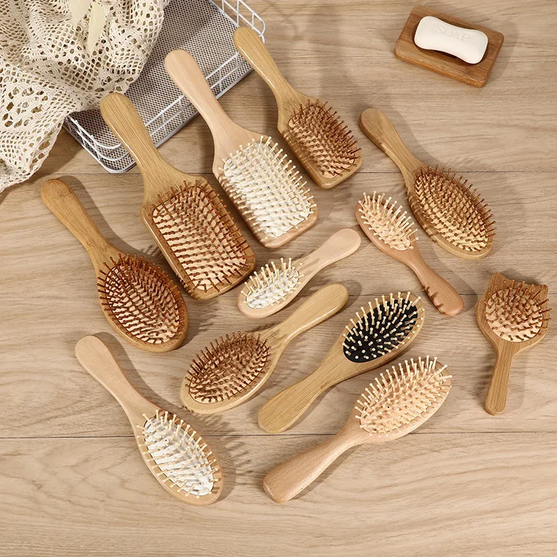 High-Quality Stylish Compact Anti-Static Ladies Bamboo Hair Brush - China  Hair Brush and Bamboo Hair Brush price