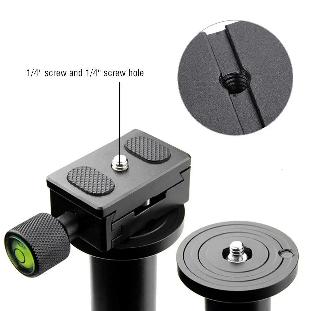 1/4 Quick Release QR Plate Clamp Adapter Mount for Camera Tripod Ball Head camera clamp,camera tripod plate,camera tripod adapter,camera base plate,tripod adapter mount,camera mount plate