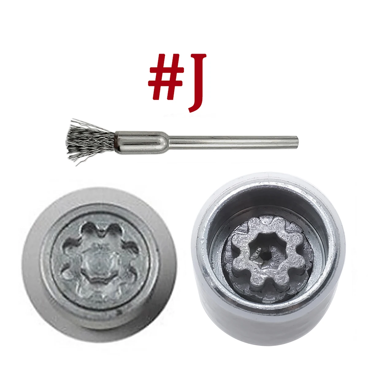 1PCS Für Audi A3 A4 A6 Q5 Q7 Q3 A5 Reifen Anti-Diebstahl Schraube Rad Lock Schlüssel Entfernung werkzeug Rad Lock Muttern Buchse Adapter – Detail 14
