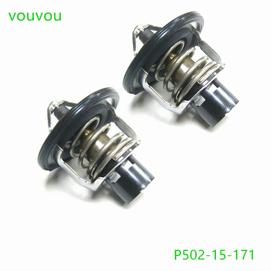 Car accessories P502-15-171 engine cooling thermostat for Mazda 2 14-19 CX-5 17-21 KF CX-8 cx9 CX-3 CX-4 MX-5 2015-