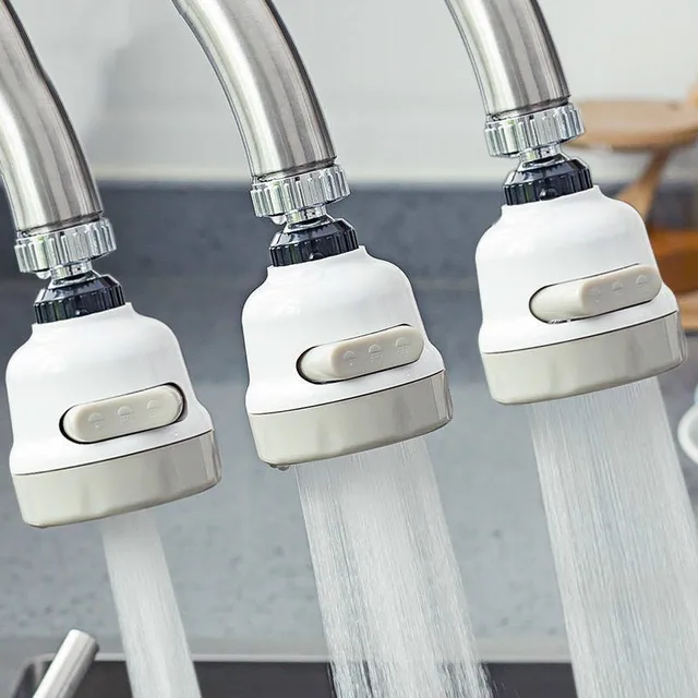 3 Modes Faucet Aerator Moveable Flexible Tap Head Shower Diffuser Rotatable Nozzle Adjustable Booster Faucet Kitchen Accessories 1