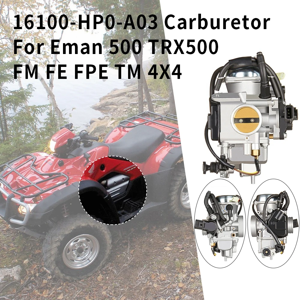 Carburetor For 2001-2005​ Honda Foreman Rubicon 500 TRX500 Fourtrax Foreman 500 TRX500FE TRX500FM TRX500FPE TRX500FPM TRX500TM