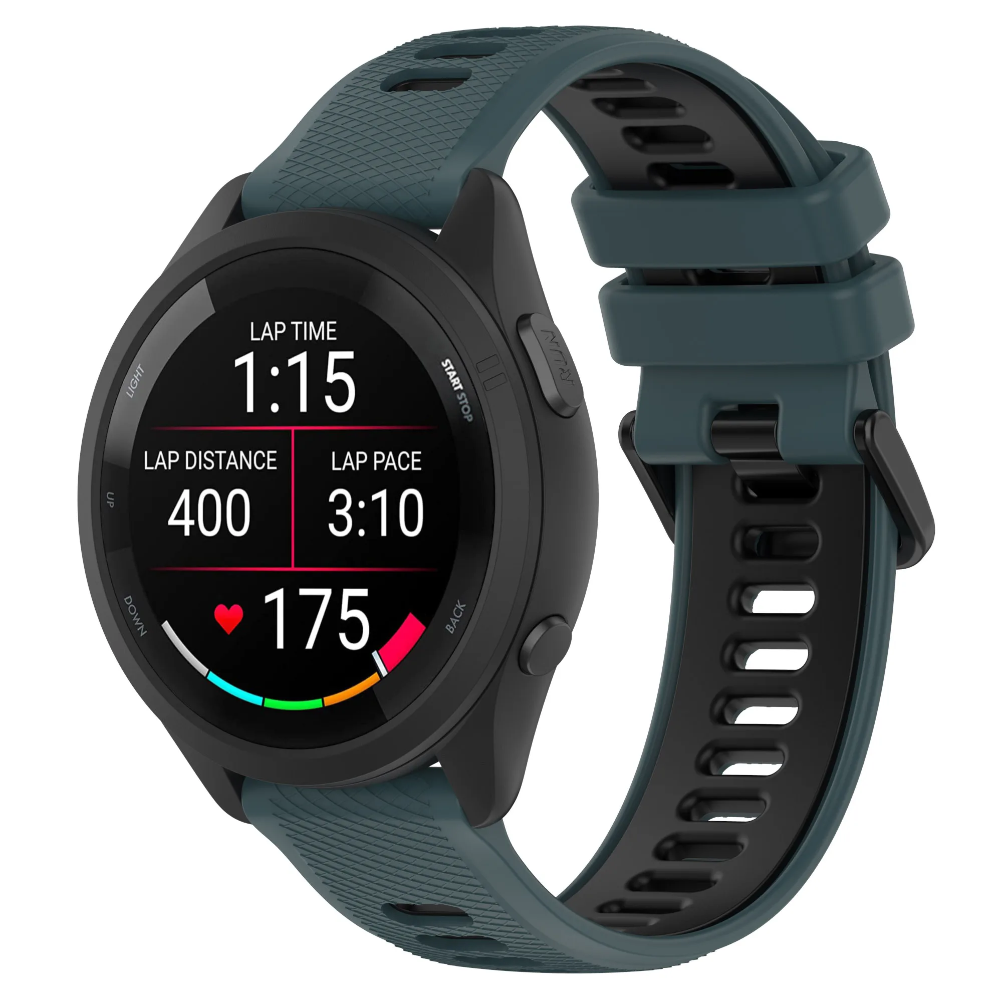 Premium Silicone Watchband in Multiple Sizes - Versatile Strap