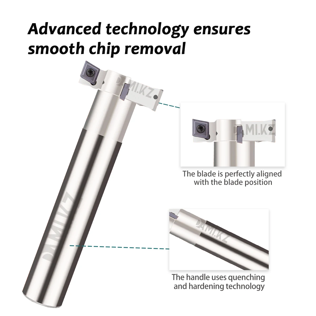 CNC Lathe Machine ATS12mm T-Slot Milling Cutter Rod 150 Holder Tool Three Sides Slotted Milling Cutter Bar Use CPMT080204 Insert