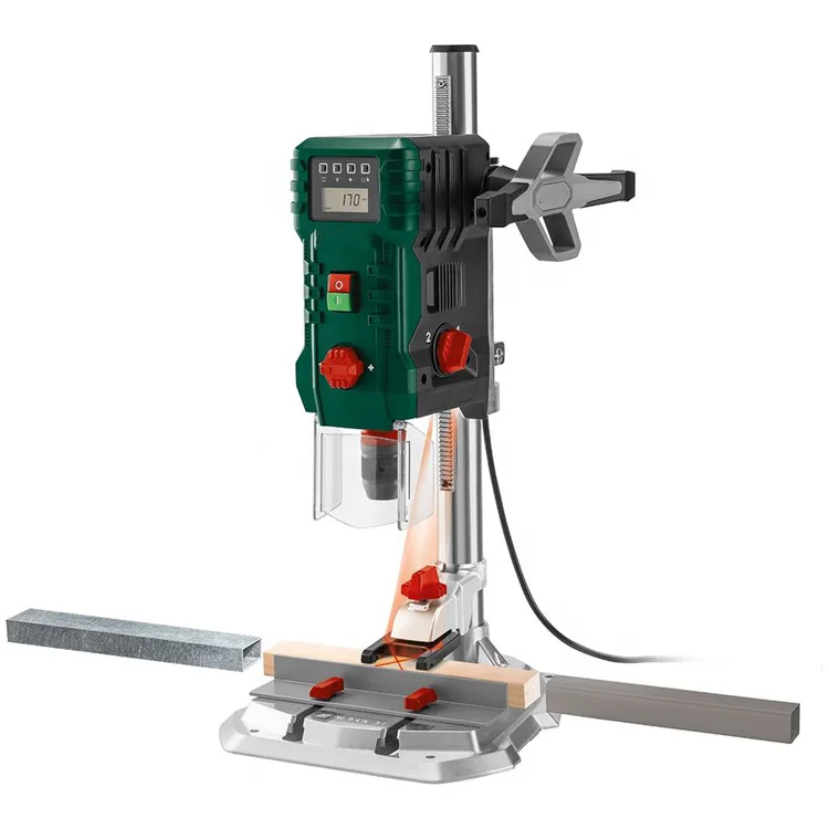 Trapano Da Banco Da 710W 13Mm Modello Parkside Display Digitale Trapano Da Banco Con Controllo Elettronico Della Velocità
