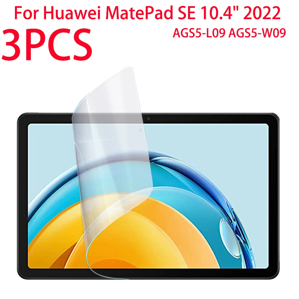 Pet Filme Macio Protetor de Tela para Huawei Matepad se 10.4 Polegada 2023 Película Protetora Ags5-l09 Ags5-w09 Peças