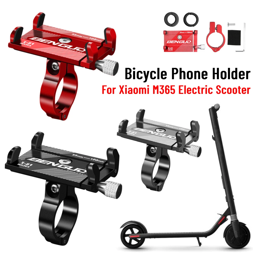 BicyclePhoneHolderUniversalMotorcycleHandlebarClipStandMount