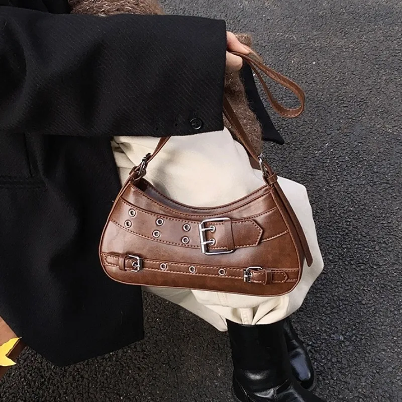 Borsa sottobraccio stile abbigliamento da lavoro alla moda Nuova borsa a tracolla singola a spalla singola di alta qualità alla moda Borsa quadrata piccola per pendolarismo