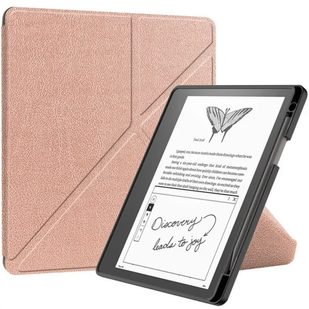 Smart Multi-Fold Stand Case with Magnetic Closure and Auto Wake/Sleep