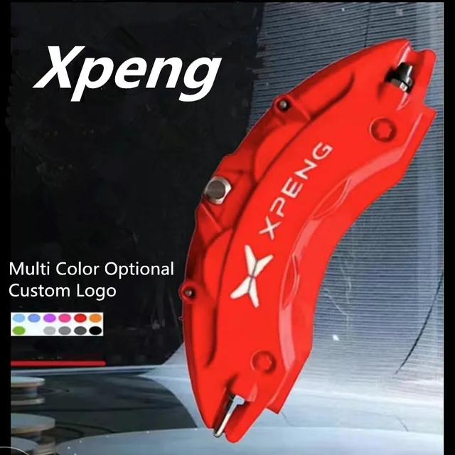 For Xpeng G9/G3/G6/P7/P5/N5 Special Wheel Hub Brake Caliper Cover Aluminum Alloy Customized Brake Modification Caliper Cover 1