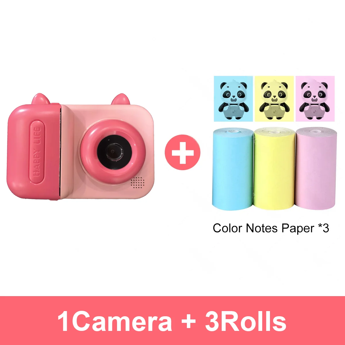 Instant Print Digital Camera with Printing Function Thermal Paper ...