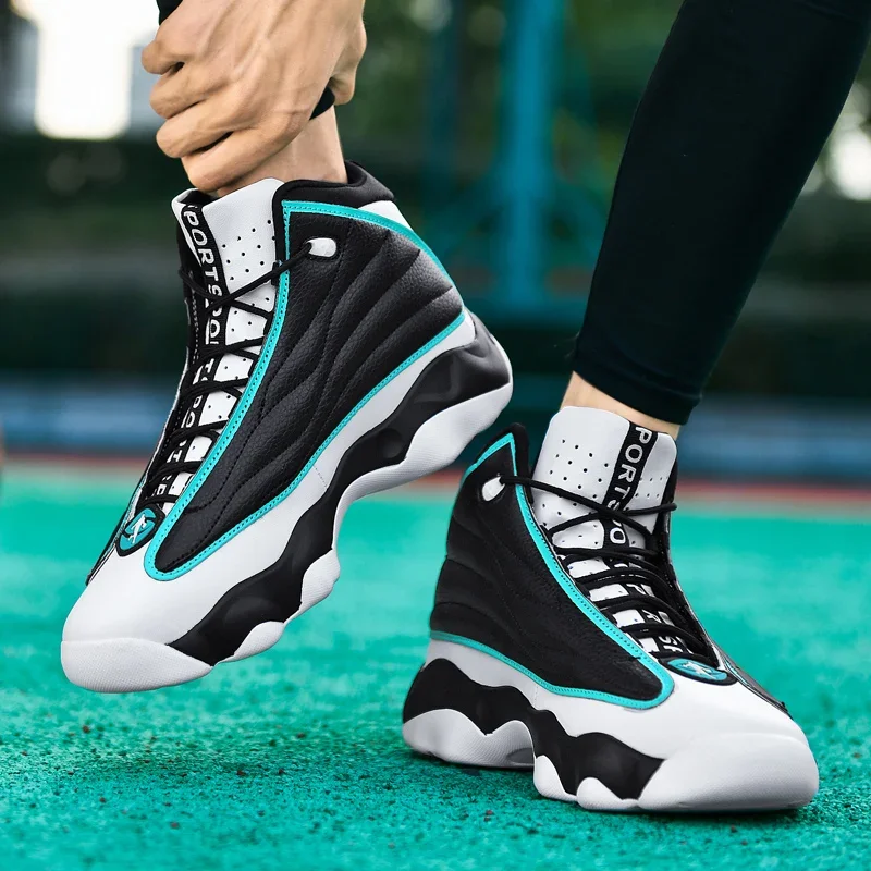 2025 Winter High Quality Men's Basketball Sneakers Boys Basketball Shoes High Top Non-slip Outdoor Sneakers Coach Ladies Summer