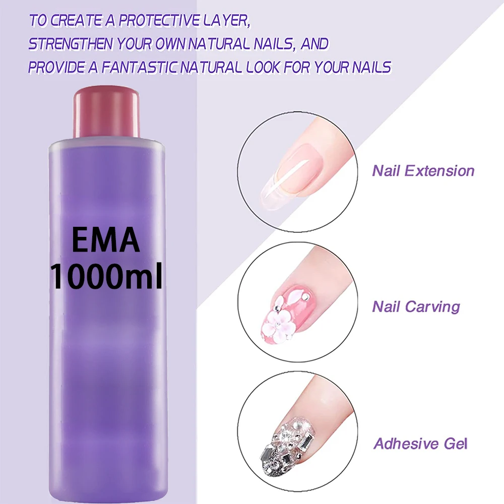 75/120/1000ml Acrylic Liquid Monomer EMA Monomer for Acrylic Nail Extension Manicure Tools manicure tools nail acrylic liquid nail tools