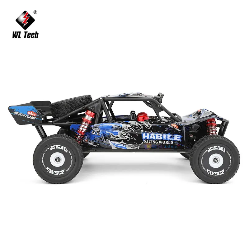 WLtoys 124018 1:12 4WD 55Km/H RC Racing Car Remote Control High Speed Off-Road Drift Shock Absorption Adults Boys Toys Kids Gift 3