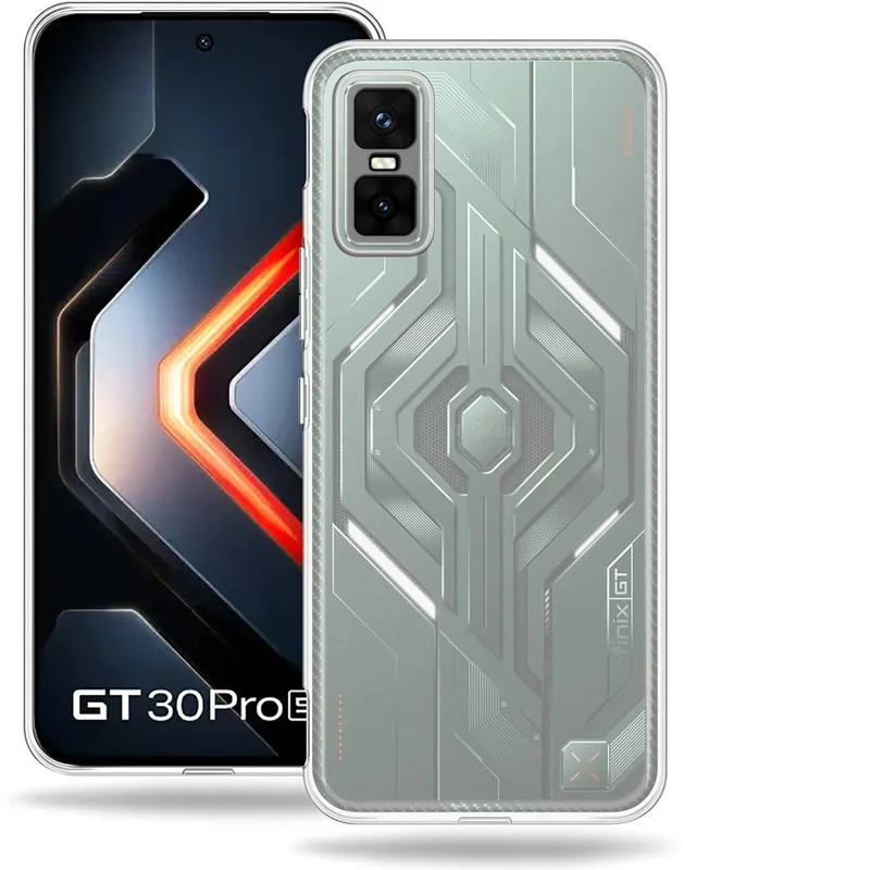 Ultra Thin Transparent TPU Soft Back Cover - Clear Bumper Case