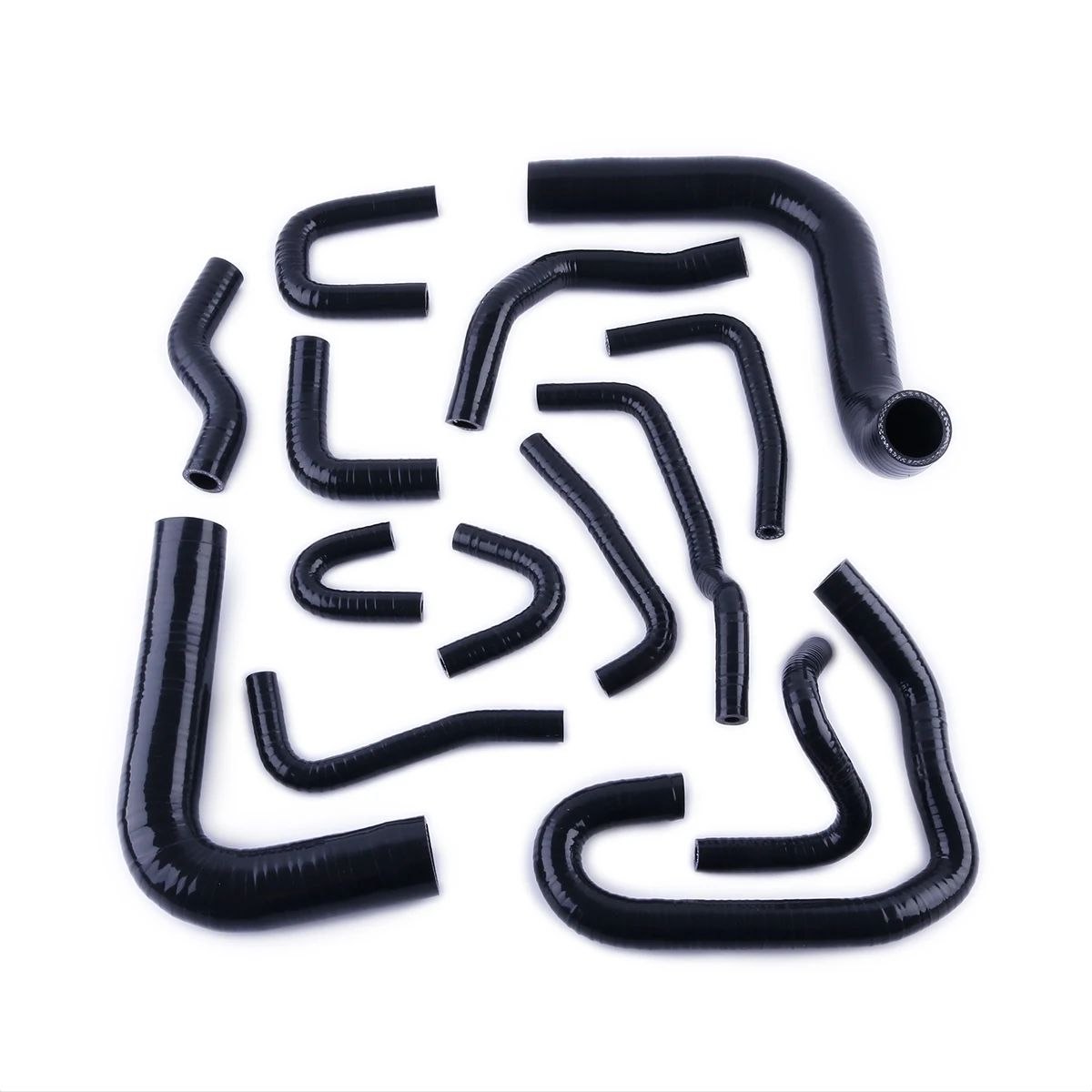 Mishimoto 96-02 Toyota 4Runner 3.4L V6 Black Silicone Hose Kit main image 1