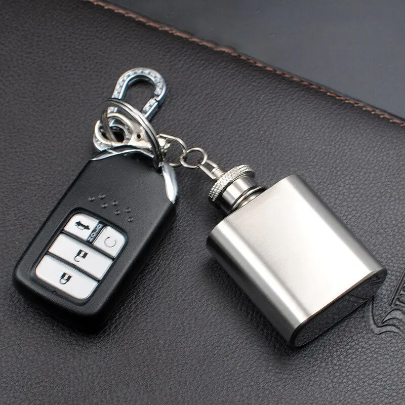 Wine Whisky Pot Tainless Steel Hip Flask Drinker Alcohol Bottle Portable Drinkware Flask 1PC 1oz glass bottle