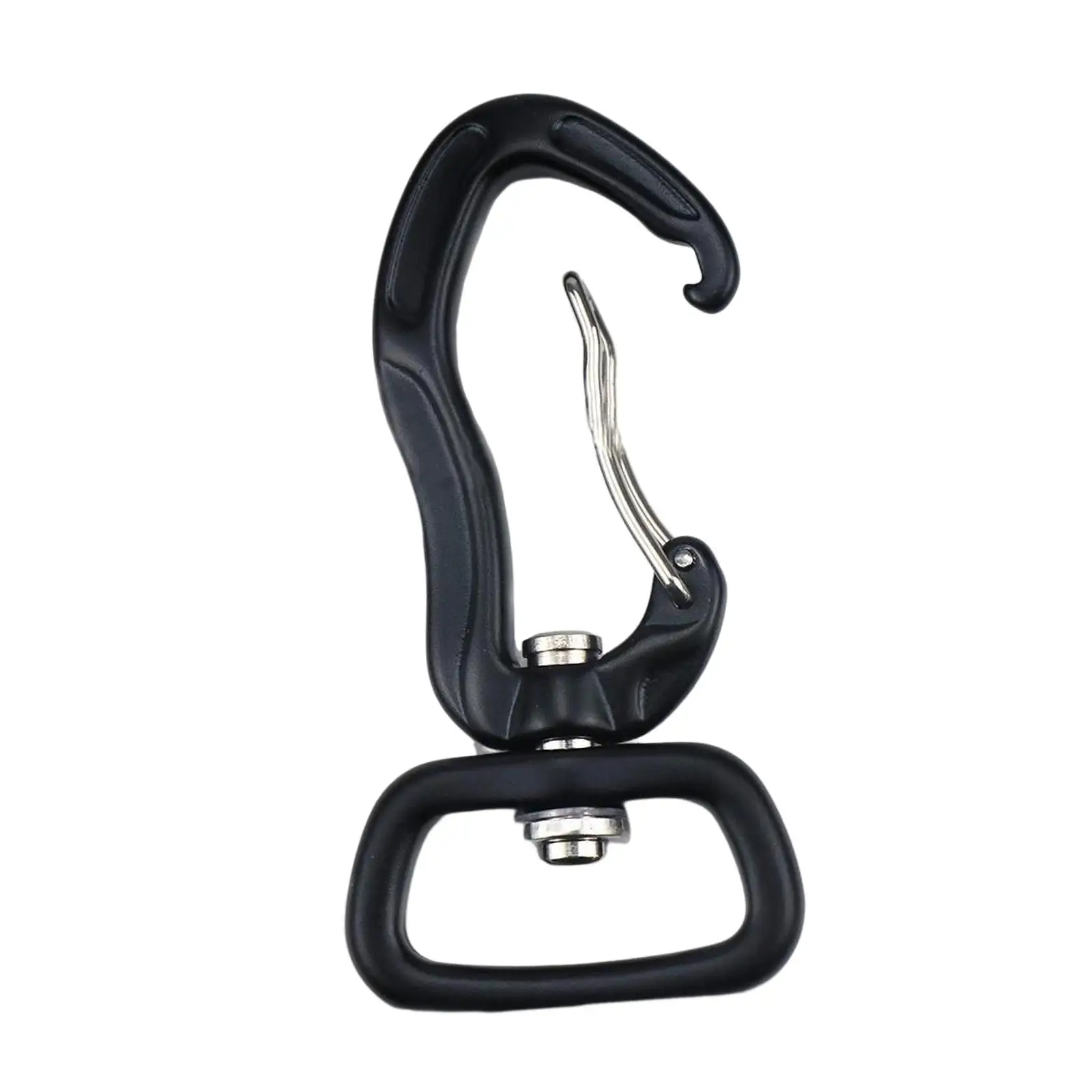 360° Rotating Swivel Carabiner with Swivel Ring Multi Functional Locking