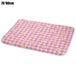 Waterproof Cotton Baby Changing Mat - Reusable & Washable Crib Sheet and Diaper Pad Cover (50X70CM6)