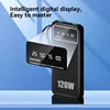 Xiaomi 50000mAh High Capacity 2 in 1 Power Bank 120W Fast Charge Powerbank Portable Battery Digital Display For iPhone Samsung 2