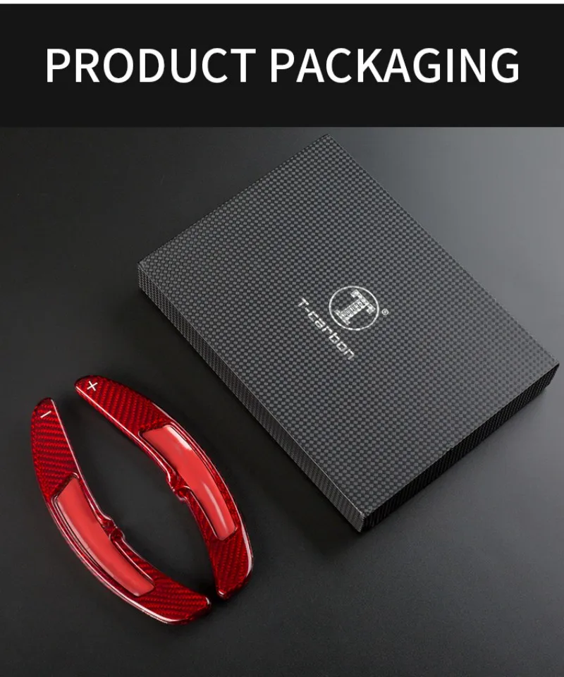 T-carbon Paddle Shift For Porsche 911 991 Boxster Cayman 718 Cayenne Macan Panamera 911 981 Carbon Fiber Paddle Shifter