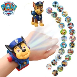 Genuine Paw Patrol Watch Time Toy Chase Skye Marshall Psi Patrol Anime Figure Pat Watch Patrol Toy Children Kids Birthday Gifts