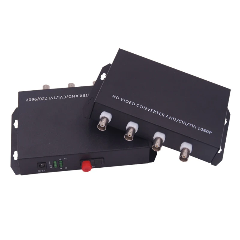 

4CH HD 1080P CVI/TVI/AHD 20KM Fiber Optical Extender Converter