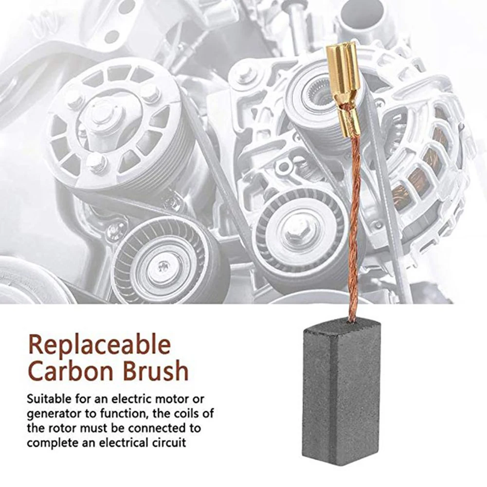20Pc Carbon Brushe Voor Motor Bosch Haakse Slijper Vervanging Voor Bosch Motor Haakse Slijper Koolborstels Elektrisch Gereedschap Accessoires