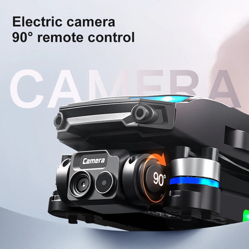 Drone RG806 MAX avec caméra 4K GPS et 5G WiFi dans son étui de transport, avec accessoires.