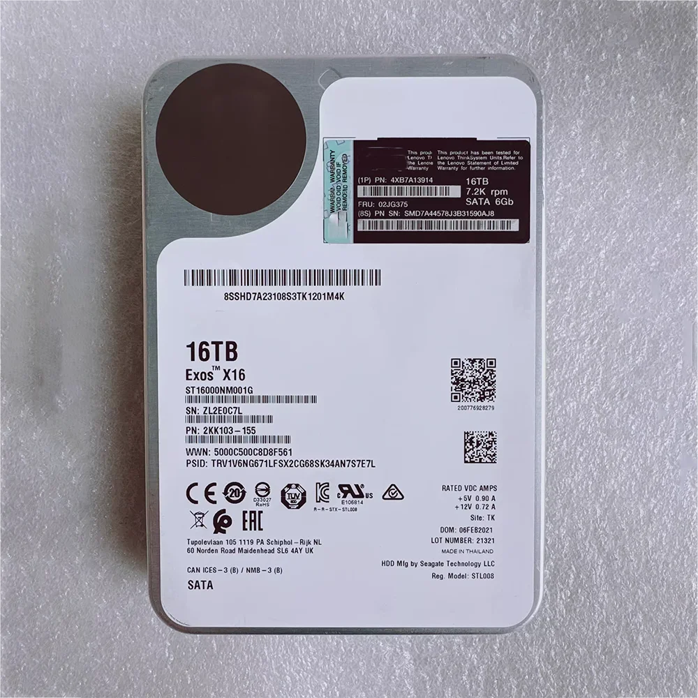 HDD ST16000NM001G  ϵ ũ, 16T 7.2K SATA 3.5 ġ 丮 ũ
