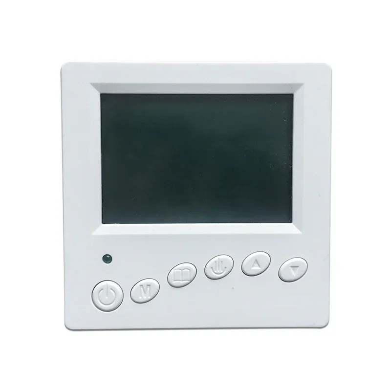 

Water heating temperature control panel
