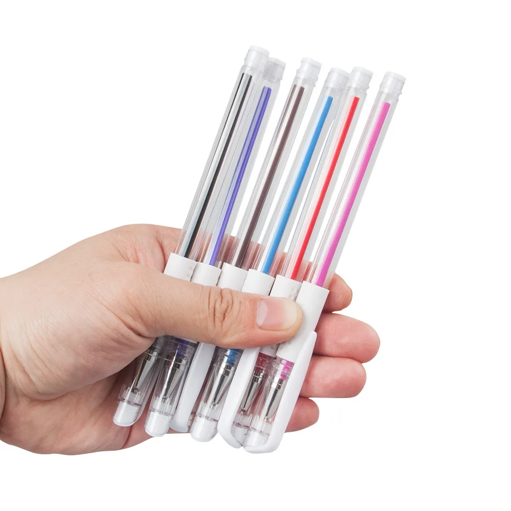Mark Pen 6 color Non-toxic Ink Medic Surgical Skin Marker Pen For Permanent Makeup Microblading Eyebrow Tattoo Positioning