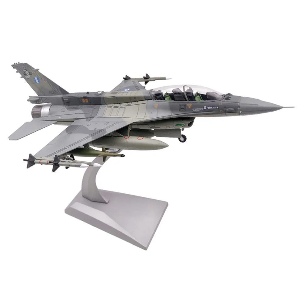 1/72 Scale Hellenic F-16D Mira Ghost BLOCK 50/52 Fighter Fighting Falcon Diecast Metal Plane  Aircraft Model Children Gift Toy