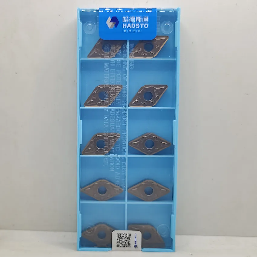 10pcs DNMG150412-BM HS7225 DNMG150412-BM DNMG150412 HADSTO CNC carbide inserts Turning inserts For Steel, Stainless steel