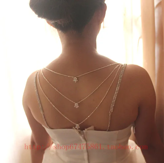 Wedding Shoulder Strap Bra Straps Rhinestones Shoulder Strap Bride
