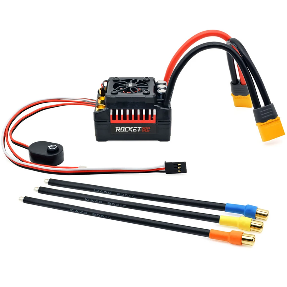 送料無料　ROCKET-RC ブラシレス アンプ　ESC 130A 送料無料 ROCKET-RC ブラシレス アンプ ESC 130A - メルカリ