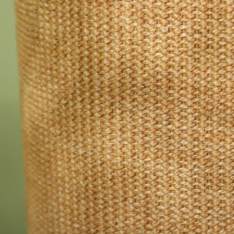 Katzenbaum mit viel Platz, Plüschbezug, Sisaloberfläche, Φ35 x 60H cm, braun-beige, 10 kg – Detail 9