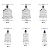 19 Pieces Professional Vacuum Acupuncture Cupping Massager Therapy Cans Vacuum Cupping Care Anti-Cellulite Suction Cups 5