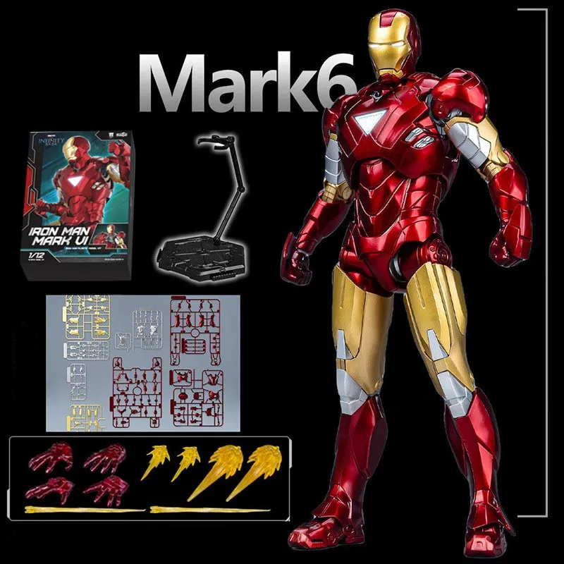 FondJoy Iron Man Tony Stark Legend DIY Building Block Toys - Action Figure Collection
