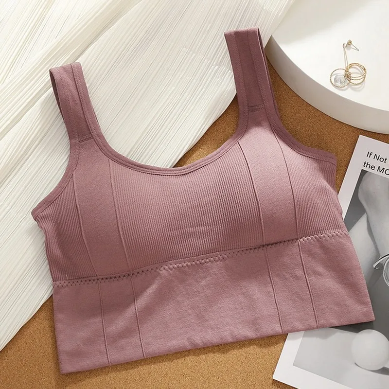 Breathable Sports Bra Anti-Sweat Fitness Top Women Seamless Yoga