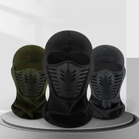Motorcycle Mask Fleece Thermal Neck Full Face Mask Keep Warm Riding Balaclava Biker Ski Winter Windproof Dustproof Face Shield 1