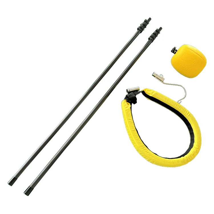 Factory-Produced Carbon Fibre Water Rescue Life Buoy with 6M 18M 22M Lifesaving Pole