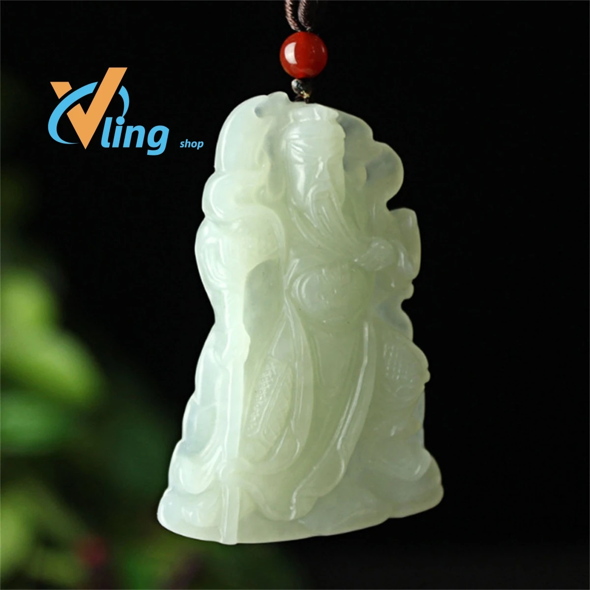 

Afghan White Jade Dagger Guan Gongyu Pendant Men's Jade Ware Grade A WholesaleWomen Men Jewelry Exquisite Fashion GiftCharm