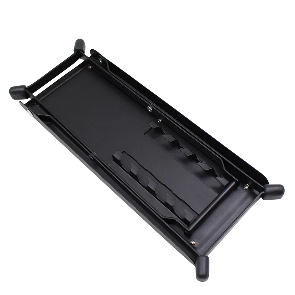 

Guitar Footrest Pedal Footboard Black Height Adjustable Non-Slip Pads Foldable Support Foot Stool Guitars Parts Accessories