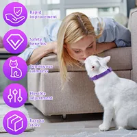 4Pcs Calming Collar Cats for Calm Relax Soothing Pheromone Collars with Adjustable Flexible Relieve Anxiety Comfortable 2