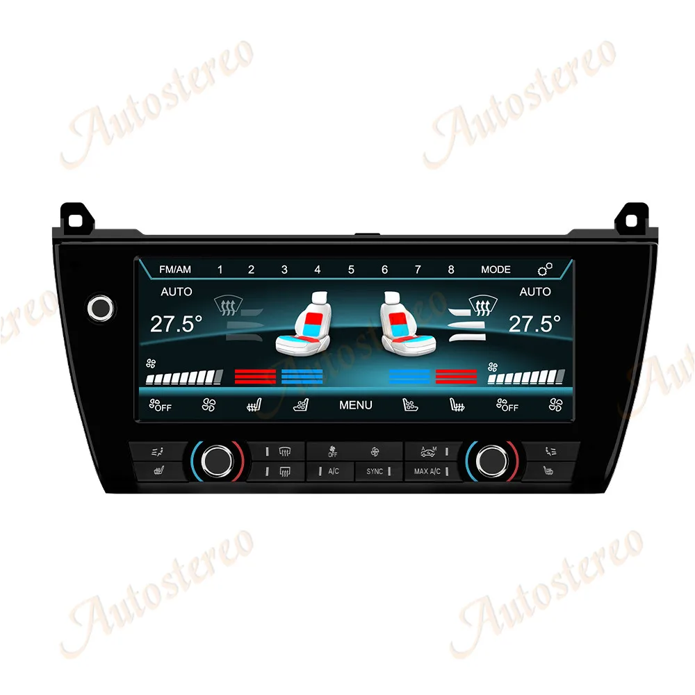 Grille De Ventilation Centrale Tableau De Bord Pour BMW Série 5 GT F07 2010-2017 - Modèle B Noir Chrome - 8