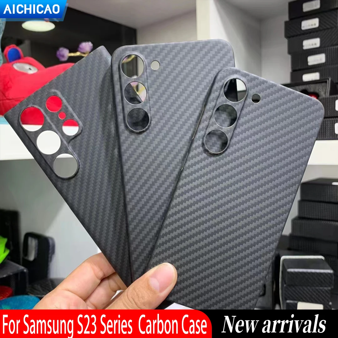 

Чехол из углеродного волокна ACC для телефона Samsung Galaxy S23Ultra S24 S24Ultra, ультратонкий противоударный чехол из арамидного волокна Z Fold 5
