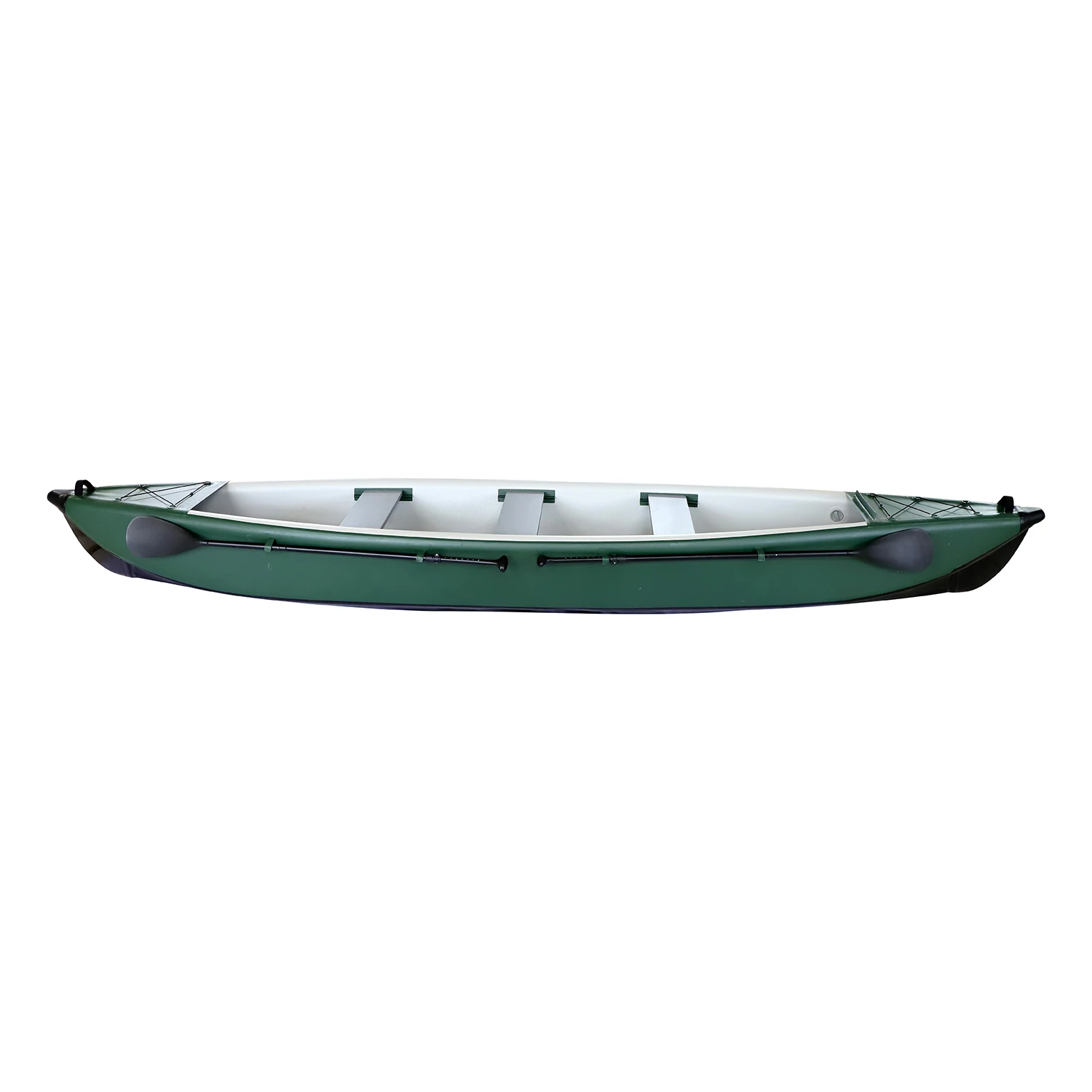 Inflatable Fishing Canoe Drop Stitch Rowing Boat Factory Price 4.88m 3 Seater Fishing Canoe Kayak