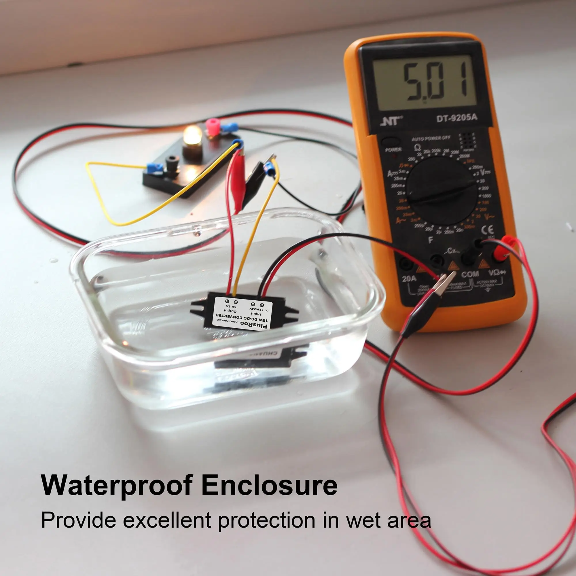 Waterproof Multi-Voltage to USB Power Converter Module
